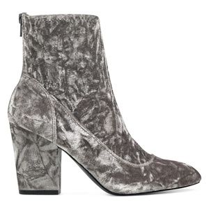Nine West Black Velvet Boots - BRAND NEW